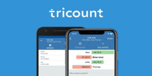 ئەپی گەشتیاری Tricount