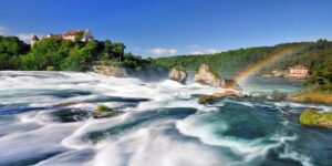 شلەمەنیەکانی ڕاین (The Rhine Falls) سویسرا