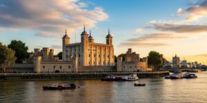 تاوەری لەندەن (Tower of London) شوێنی گەشتیاری لە ئینگلتەرا