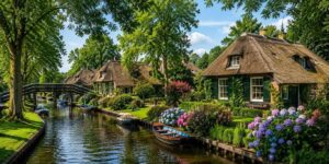 گیتۆرن(Giethoorn)، هۆڵەندا له جوانترین گوندەکانی جیهان